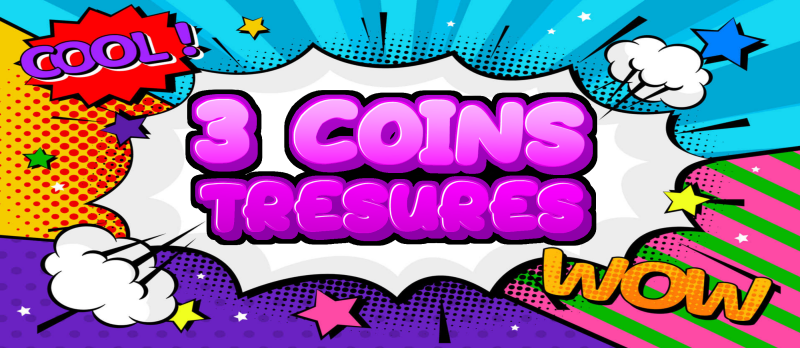 3 coins treasures slots